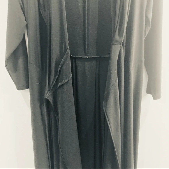 SYMPLI Sz 6 Wrap Dress Full Skirt 3/4 Length Sleeves Made  in Canada - Picture 9 of 15